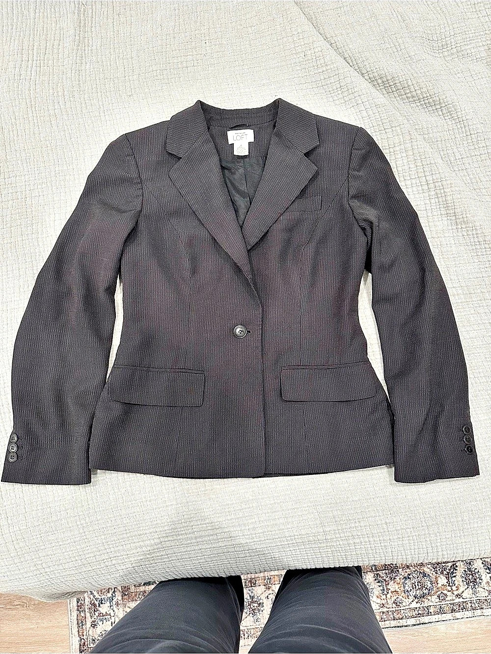 Ann Taylor Loft black blazer